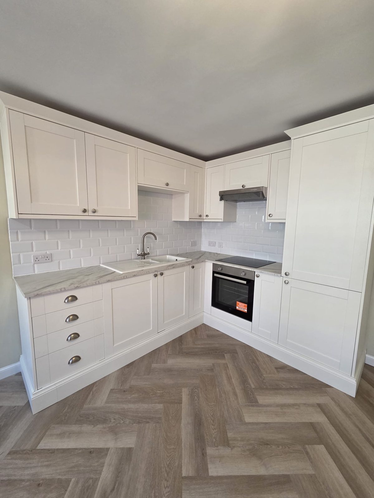 Modern fitted kitchen
