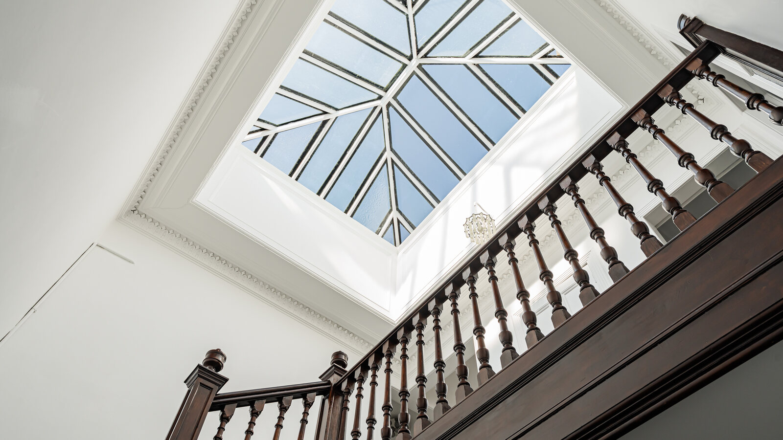 Communal stair skylight
