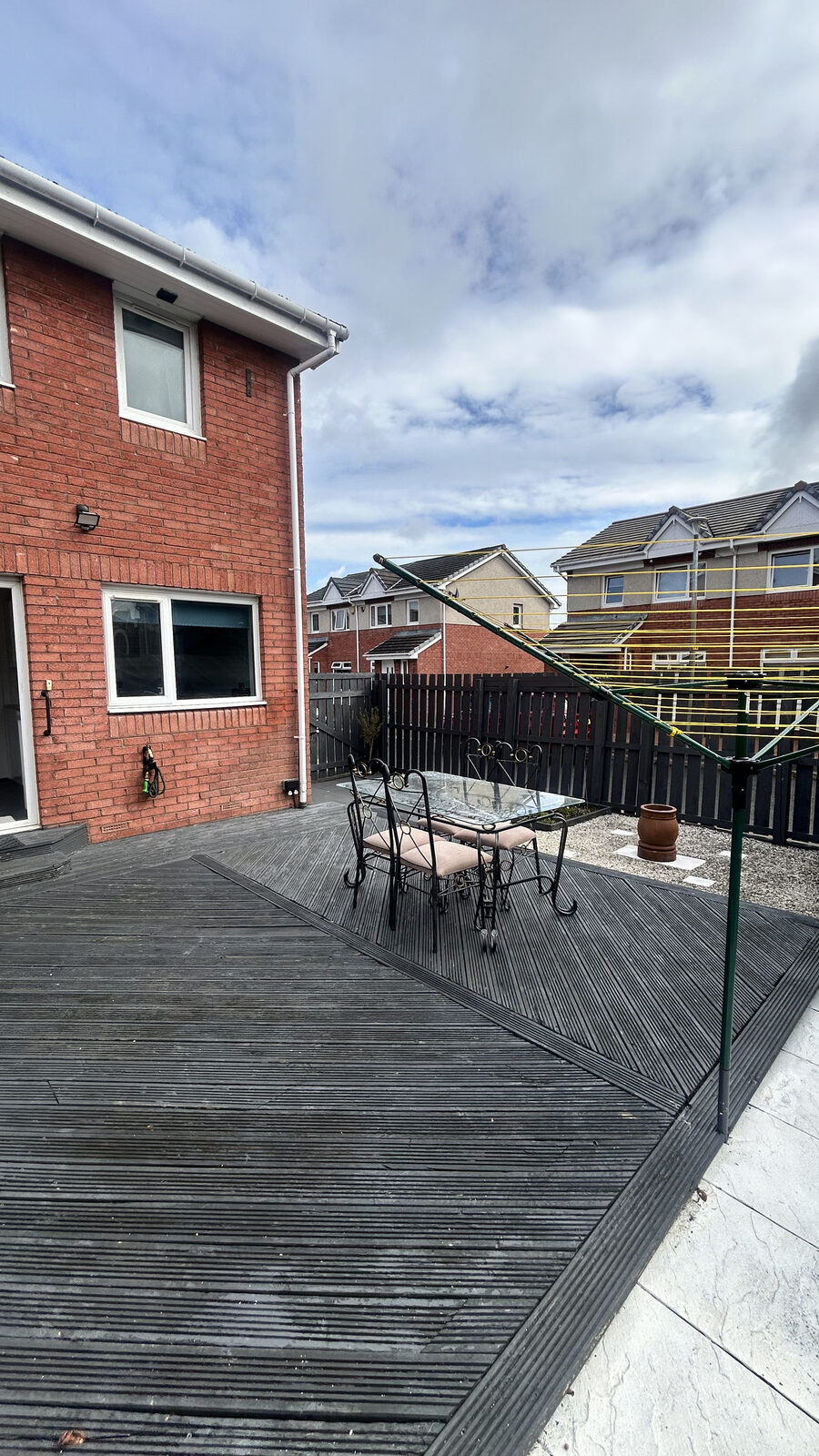 Rear garden